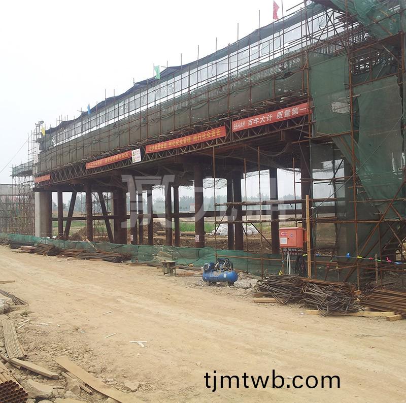 安幑水利蚌埠閘分洪道鋼支撐