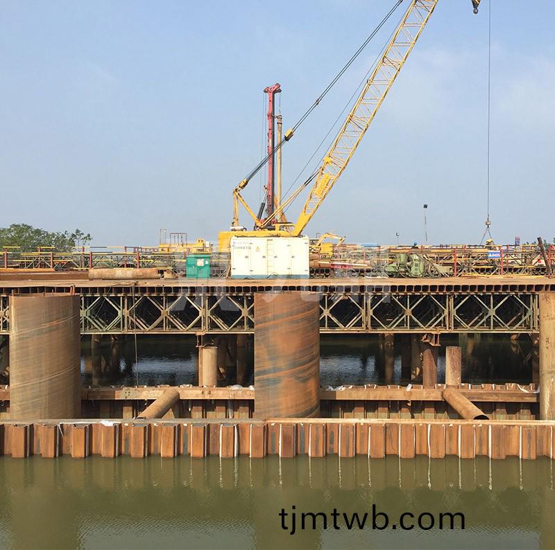 武漢市政(zheng)路橋-天河(he)機場S9標段3鋼平檯