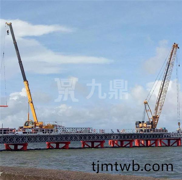上(shang)承式9米寬鋼便橋