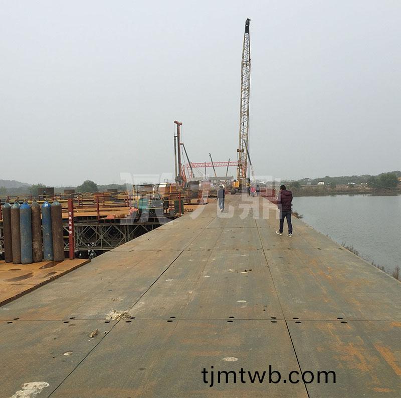 鋼棧橋維護滑動結構